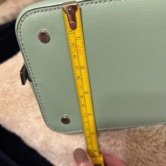 Kate Spade Authentic Mint Satchel Tote EUC see photos for measurements - Picture 11 of 16